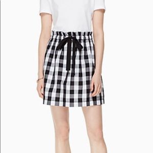 Kate spade gingham skirt